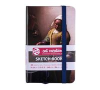 Talens Art Creation Sketchbook La lechera | 9 x 14 cm, 140 g, 80 hojas | Hardcover Sketchbook for Pencil, Pastel, Ink, Gouache