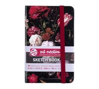 Talens Art Creation - Sketchbook Naturaleza muerta con flores en jarrón de cristal - 9x14cm - 140g - 80 hojas - Papel de dibujo