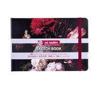 Talens Art Creation- Sketchbook Naturaleza Muerta Flores Jarrón de Cristal- 21x14.8 cm- 140 g/m²- 80 Hojas- Ideal para Lápiz Pastel Acrílico Témpera