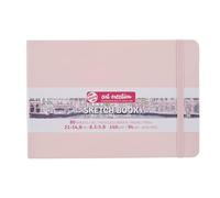 Talens Art Creation Cuaderno de bocetos – 80 hojas, 21 x 14,8 cm, 140 g, sin ácido – Rosa pastel