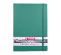 Talens Art Creation Sketchbook - Verde bosque - 21 x 29,7 cm - 140 g - 80 hojas - Encuadernación resistente - Papel sin ácido - Ideal para lápiz, pastel, acrílico, témpera, tinta, carboncillo