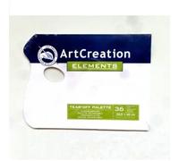Talens arts creation paleta desechable 22.5x30 36h