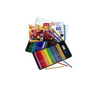 Talens - Caja metálica 60 Lápices de colores