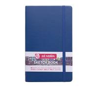 TALENS CUADERNO BOCETOS 13X21CM 140G 80 HOJAS AZUL MARINO BLOC TAC 13x21x2 Cms.