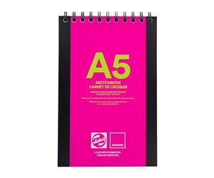 Talens | Pantone Papel | Cuaderno de Bocetos, Tamaño A5 (14,85 x 21 cm) | 180 g/m² | Papel de Dibujo para Rotuladores al Agua