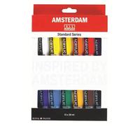 TALENS PINTURA ACRILICO AMSTERDAM ESTUCHE 12 X 20 ML AMSTERDAM 15x3x23 Cms.