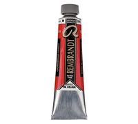 Talens Rembrandt - Excelentes colores de pintura al óleo - 40 ml - 306 Rojo cadmio oscuro
