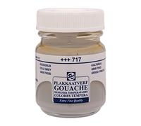Talens Témpera Calidad Extrafina - Frasco de 50 ml - Gris frío 717 - Pintura para artistas de alta pigmentación y acabado mate