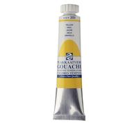 Talens Témpera calidad extrafina - Tubo de 20 ml altamente pigmentado - Amarillo 200 - Acabado mate para artistas y diseñadores