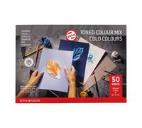 Talens Toned Colours Mix - Bloc de notas (A4, 50 hojas, 180 g/m²)