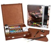 Talens - Van Gogh Aceite Color Madera Box Set Inspiración - 14 X 40ml Tubos