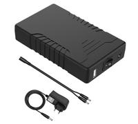 TalentCell - Batería recargable de iones de litio para tiras de LED, luz de banda, cámara CCTV y más, 36 W, 12 V/6000 mAh, 5 V/12000 mAh, color negro
