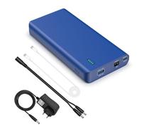 Talentcell Power Bank, 19200 mAh 69.12 Wh batería de iones de litio Pack DC 12 V/5 V salida y USB-C PD 30 W in/Out para Smart Phone, portátil, portátil, tira de luz LED, cámara y más