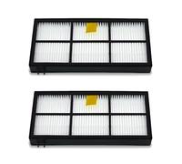 TALENTEC home | 2x Filtro HEPA Repuesto Compatible con iRobot. Para Roomba series 800 y 900 | Modelos: 800, 860, 866, 870, 871, 876, 880, 886, 890, 900, 960 | Plástico ABS | Blanco y Negro