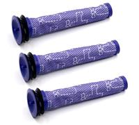 TALENTEC home | 3x Filtro HEPA Aspiradora Repuesto Compatible con Dyson Aspiradora V6, V7, V8, DC58, DC59, DC61, DC62, DC74 | Ref. DY-965661-01 | Morado y Blanco