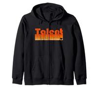 Talento, estilo retro de los años 80 de Oregon Sudadera con Capucha