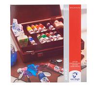 Talentos Colores acrílicos VAN GOGH caja de madera con 14 tubos 40 ml y accesorios