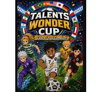 TALENTS WONDER CUP: Colora i Tuoi Campioni! Gioca le tue sfide mondiali! | Libro da Colorare, per bambini tra i 7 e i 10 anni. Con attività, storie e personaggi sul Calcio.