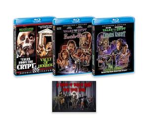 Tales from the Crypt Feature Films Franchise Years 1972-1996 Bluray Collection: Tales From The Crypt / Vault Of Horror / Bordello Of Blood / Demon Knight / + Including Bonus Art Card