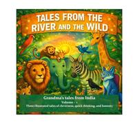 Tales from the River and the Wild: Three illustrated tales of cleverness, quick thinking, and honesty (Grandma's tales from India)