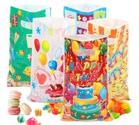 Talifoca 50 Bolsas de Regalo - Bolsas para Fiestas de Cumpleaños y Navidades - Incluye Bolsas para Niños y Bodas