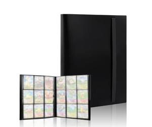 talifoca Album de Cartas, 360 Cartas Coleccionables, Álbum de para Cartas coleccionista Negro, Transparente Álbumes de Tarjetas Coleccionables, Álbum Colección Tarjetas para 360 Cartas 20 Paginas