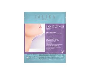 TALIKA Bio Enzymes Mask Cuello | Mascarilla de colágeno efecto anti-edad para la zona del cuello desde la primera aplicación | Alisa, hidrata y mejora la firmeza | Efecto segunda piel | 1 unidad