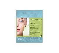Talika Bio Enzymes Mask Hidratación | Mascarilla Facial de Biocelulosa de Segunda Piel | Ácido Hialurónico y Plantas Alpinas | Hidratación Intensa y Alivio Inmediato de la Tirantez | 1 unidad