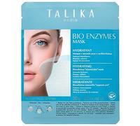 Talika Bio Enzymes Mask Hidratación | Mascarilla Facial de Biocelulosa de Segunda Piel | Ácido Hialurónico y Plantas Alpinas | Hidratación Intensa y Alivio Inmediato de la Tirantez | 1 unidad