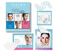 Talika Patch Me If You Can Set - Juego de cuidado de la piel hidratante con máscaras para ojos, frente y labios, máscaras de biocelulosa con ácido hialurónico y parches de terapia ocular, hidrata
