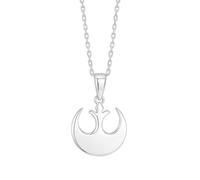 TALISMAN JEWELLERY Colgante de Plata de Ley 925 - Alianza Rebelde de Star Wars (15 mm x 16 mm)