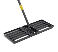 TALITARE Rasqueta plegable para césped, 45 x 65 cm, Herramienta de Rastrillo de Nivelación para Césped y Césped para Jardín de Césped/182cm