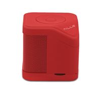 TALIUS - altavoz Cube 3W Fm/Sd bluetooth red