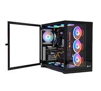 Talius caja atx gaming zeus black rgb cristal templado usb 3.0 escrito