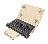 Talius Funda Tablet CV-3008 para Pantallas 8". Teclado Bluetooth magnético con enganches adaptables. Compatible con Android, Windows e iOS.
