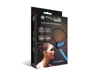 TALIUS - intrauricular sport TAL-EA1004BT bluetooth Led pink