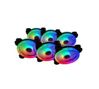 Talius Iris Spectrum ARGB Kit de 6 Ventiladores Suplementarios 120 Mm Negro