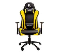 Talius Lizard V2 - Silla Gaming Amarilla, Ergonómica, basculante, Espuma Alta Densidad, reposabrazos 2D, Diseño Deportivo. (Yellow)