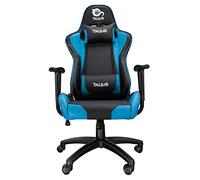 Talius Silla Gecko Gaming Negra/Azul, Brazos fijos, Butterfly, Base y Ruedas de Nylon, Gas Clase 4 …