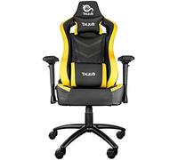 Talius silla vulture gaming negra/amarilla butterfly, base nylon, rued
