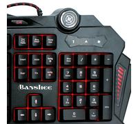 TALIUS - teclado gaming Banshee USB black