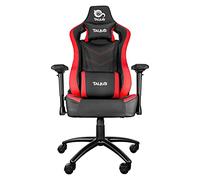 Talius Vulture Silla Gaming Profesional, Butterfly, Ergonómica, Reposabrazos 4D, Base Metal, Altura Ajustable Alto Respaldo Reclinable, Ruedas Nylon (roja)
