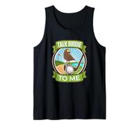 Talk Birdie to Me - Divertida Camiseta de Golf Camiseta sin Mangas