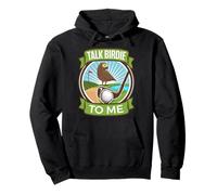 Talk Birdie to Me - Divertida Camiseta de Golf Sudadera con Capucha