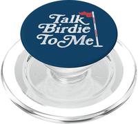 Talk Birdie To Me Funny Golfer Dad Fathers Day Golf Graphic PopSockets PopGrip para MagSafe