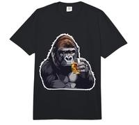 Talk Bourbon To Me Kentucky Gorilla Ape Bebiendo Whisky Comfort Colors Adult Heavyweight T-Shirt
