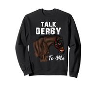 Talk Derby To Me Derby Day Carreras de Caballos Sudadera