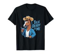 Talk Derby To Me Funny Horse Cocktail Dicho Camiseta