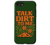 Talk Dirt to Me Juego de Palabras Divertido para Amantes de Las Plantas de jardinería Carcasa para iPhone SE (2020) / 7/8