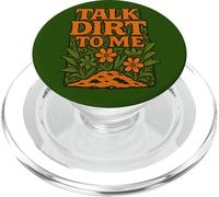 Talk Dirt to Me Juego de Palabras Divertido para Amantes de Las Plantas de jardinería PopSockets PopGrip para MagSafe